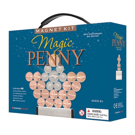 Dowling Magnets Dowling Magnets Magic Penny Magnet Kit, 25th Anniversary Edition 736550